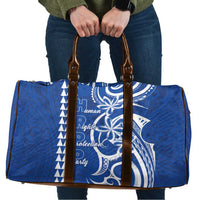 Samoa HRPP Party Travel Bag Polynesian Pattern LT05 Blue - Polynesian Pride