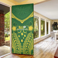 Samoa SUP Door Cover Samoan Coat Of Arms LT05 - Polynesian Pride