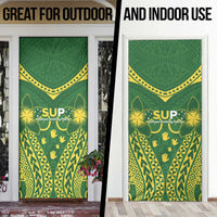 Samoa SUP Door Cover Samoan Coat Of Arms LT05 - Polynesian Pride