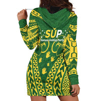 Samoa SUP Hoodie Dress Samoan Coat Of Arms LT05 - Polynesian Pride