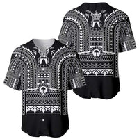 Philippines Igorot Tribal Art Tattoo Black Baseball Jersey LT05 - Polynesian Pride