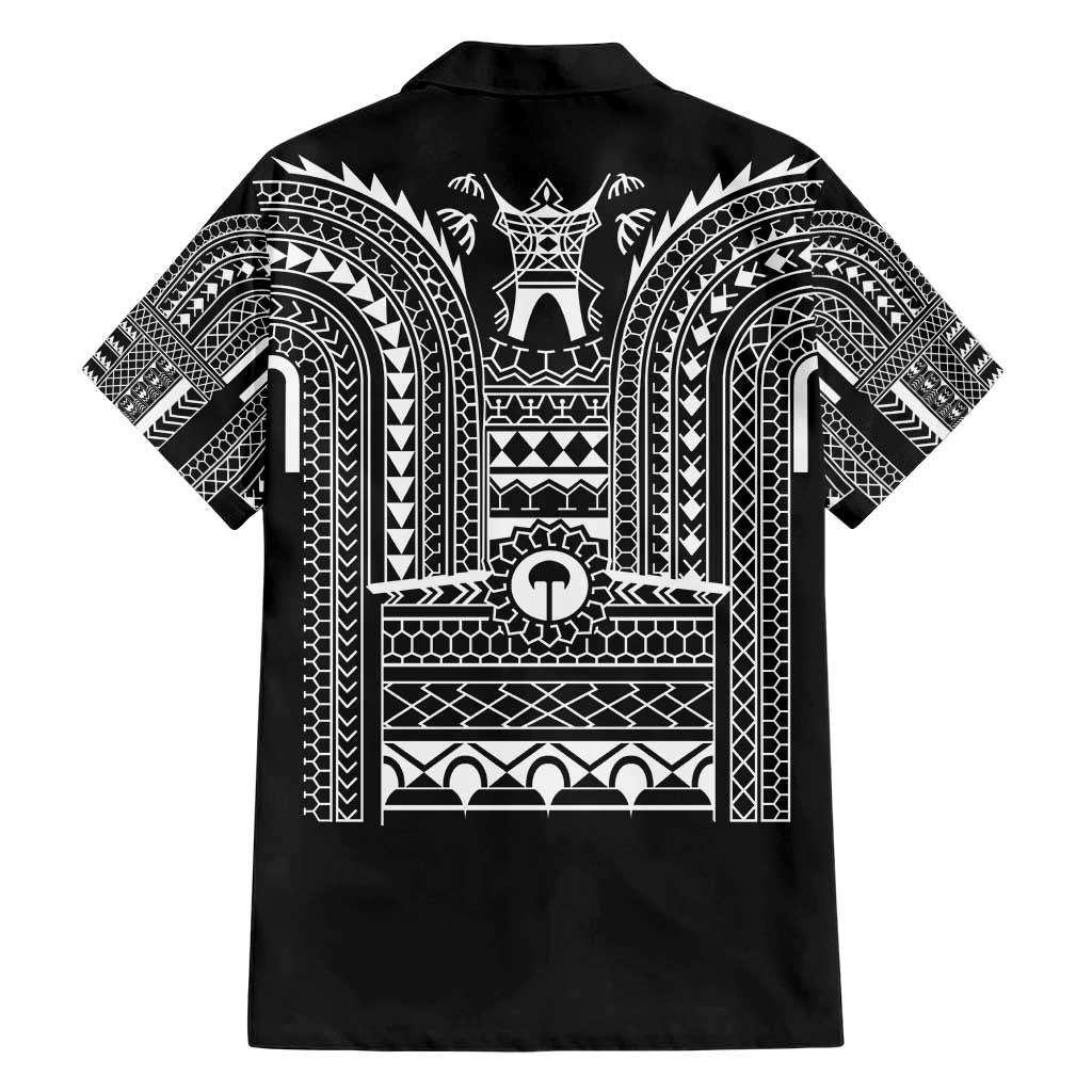 Philippines Igorot Tribal Art Tattoo Black Hawaiian Shirt LT05 - Polynesian Pride