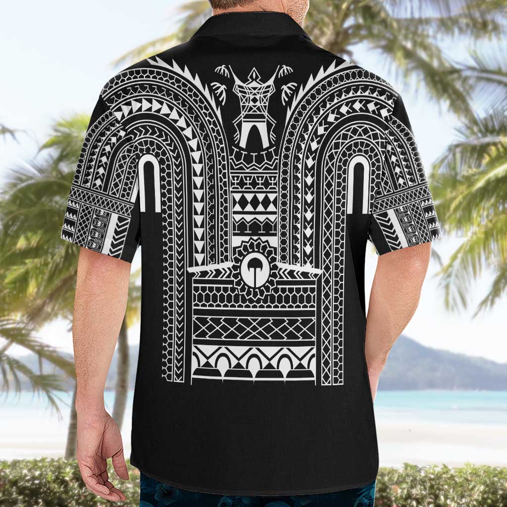 Philippines Igorot Tribal Art Tattoo Black Hawaiian Shirt LT05 - Polynesian Pride