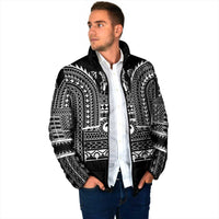 Philippines Igorot Tribal Art Tattoo Black Padded Jacket LT05 - Polynesian Pride