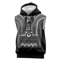 Philippines Igorot Tribal Art Tattoo Black Sleeveless Hoodie LT05 Black - Polynesian Pride