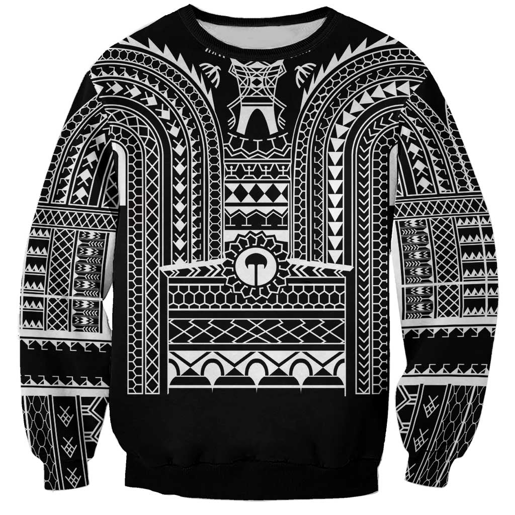 Philippines Igorot Tribal Art Tattoo Black Sweatshirt LT05 Unisex Black - Polynesian Pride