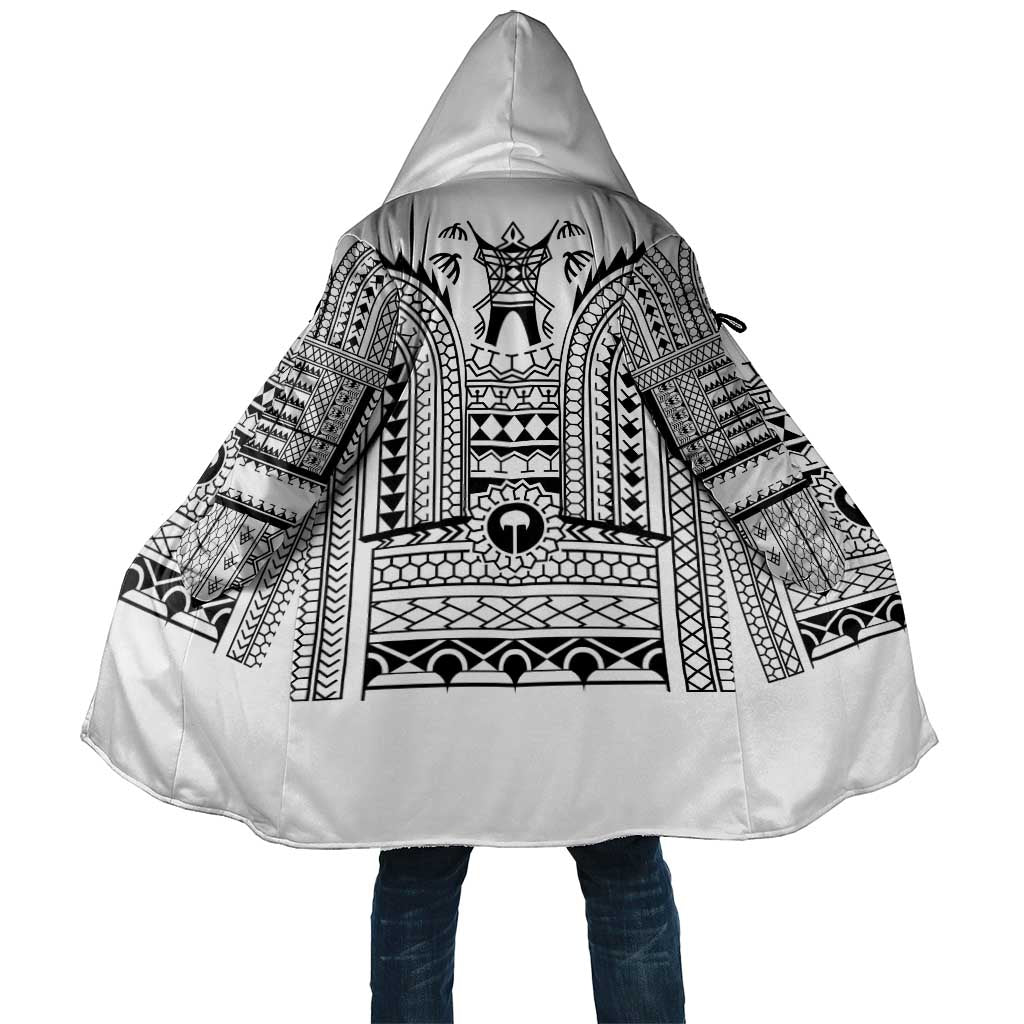 Philippines Igorot Tribal Art Tattoo White Cloak LT05 Unisex White - Polynesian Pride