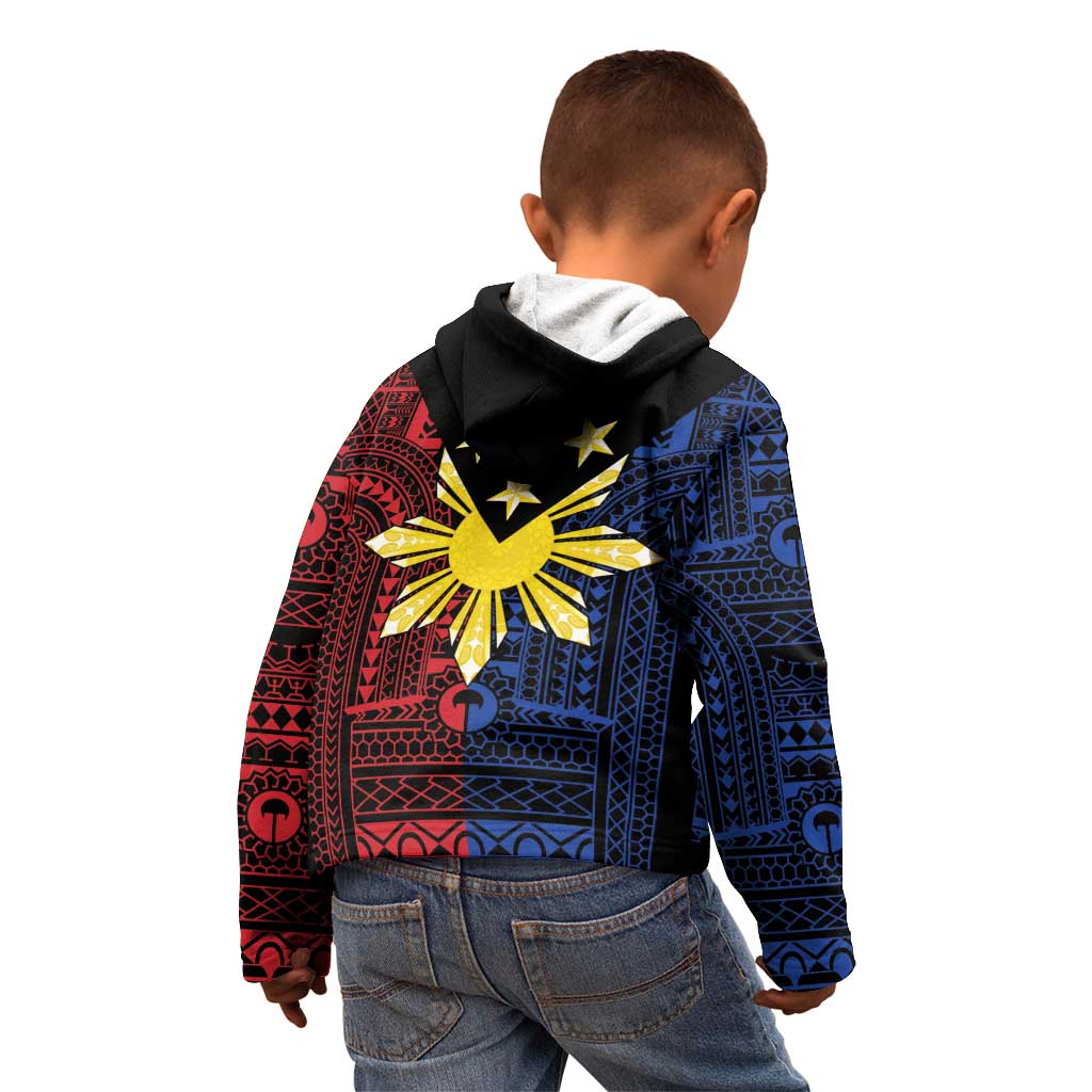 Philippines Sun Star Kid Hoodie Igorot Tribal Inspiration LT05 - Polynesian Pride
