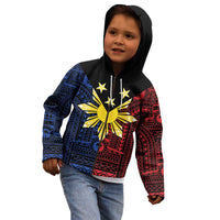 Philippines Sun Star Kid Hoodie Igorot Tribal Inspiration LT05 - Polynesian Pride