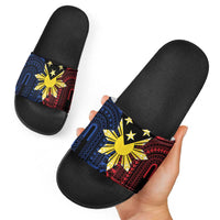 Philippines Sun Star Slide Sandals Igorot Tribal Inspiration LT05 - Polynesian Pride