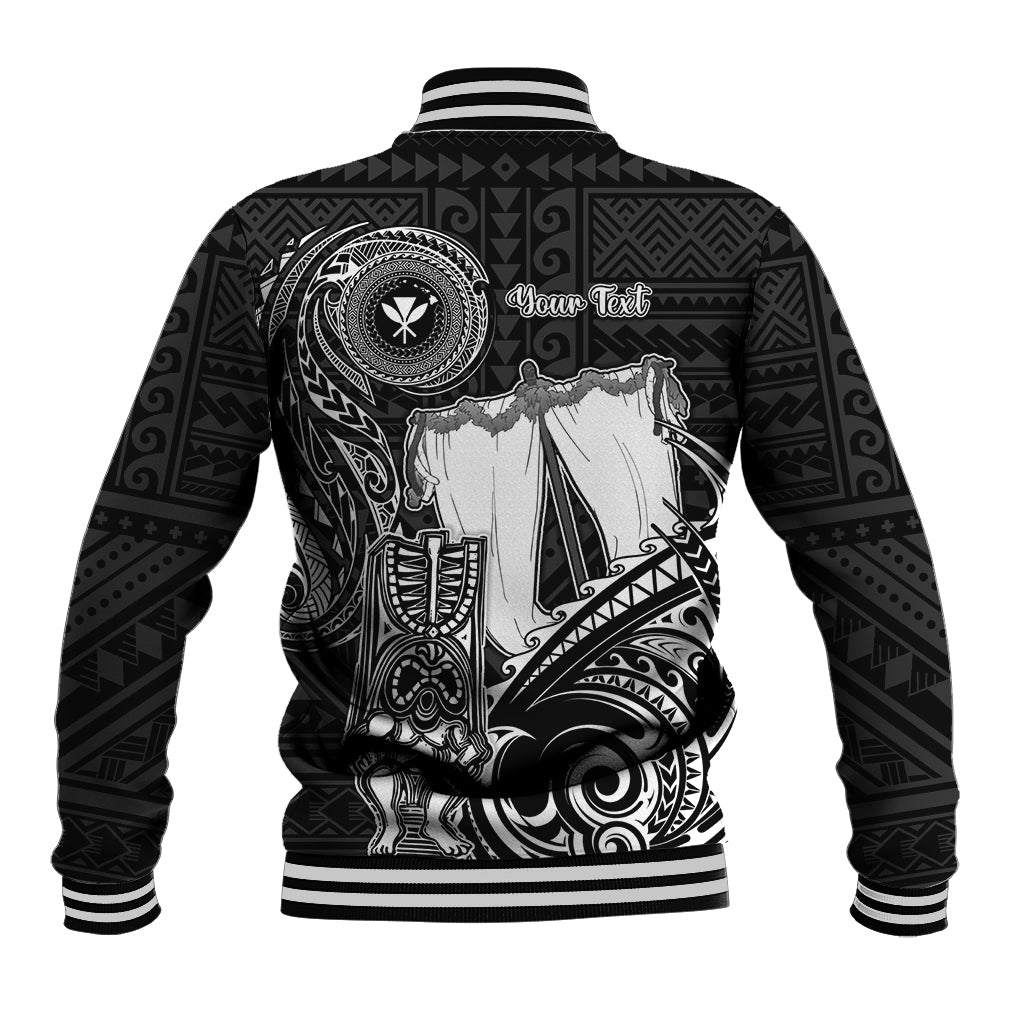 Personalized Hawaii Makahiki Season Baseball Jacket Akua Loa Polynesian Pattern LT05 - Polynesian Pride
