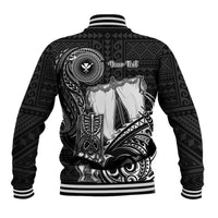 Personalized Hawaii Makahiki Season Baseball Jacket Akua Loa Polynesian Pattern LT05 - Polynesian Pride