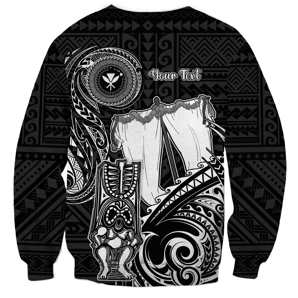 Personalized Hawaii Makahiki Season Sweatshirt Akua Loa Polynesian Pattern LT05 - Polynesian Pride