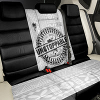 Fiji Obstacle Race 2023 Back Car Seat Cover Never Give Up LT05 - Polynesian Pride