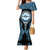 Personalized Fiji Obstacle Race 2023 Mermaid Dress Go Champion LT05 Women Blue - Polynesian Pride