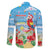 Hawaii Christmas Family Matching Puletasi and Hawaiian Shirt Funny Macaw Parrot Tropical Vibe