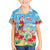 Hawaii Christmas Family Matching Puletasi and Hawaiian Shirt Funny Macaw Parrot Tropical Vibe