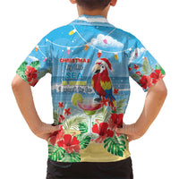 Hawaii Christmas Hawaiian Shirt Funny Macaw Parrot Tropical Vibe LT05 - Polynesian Pride
