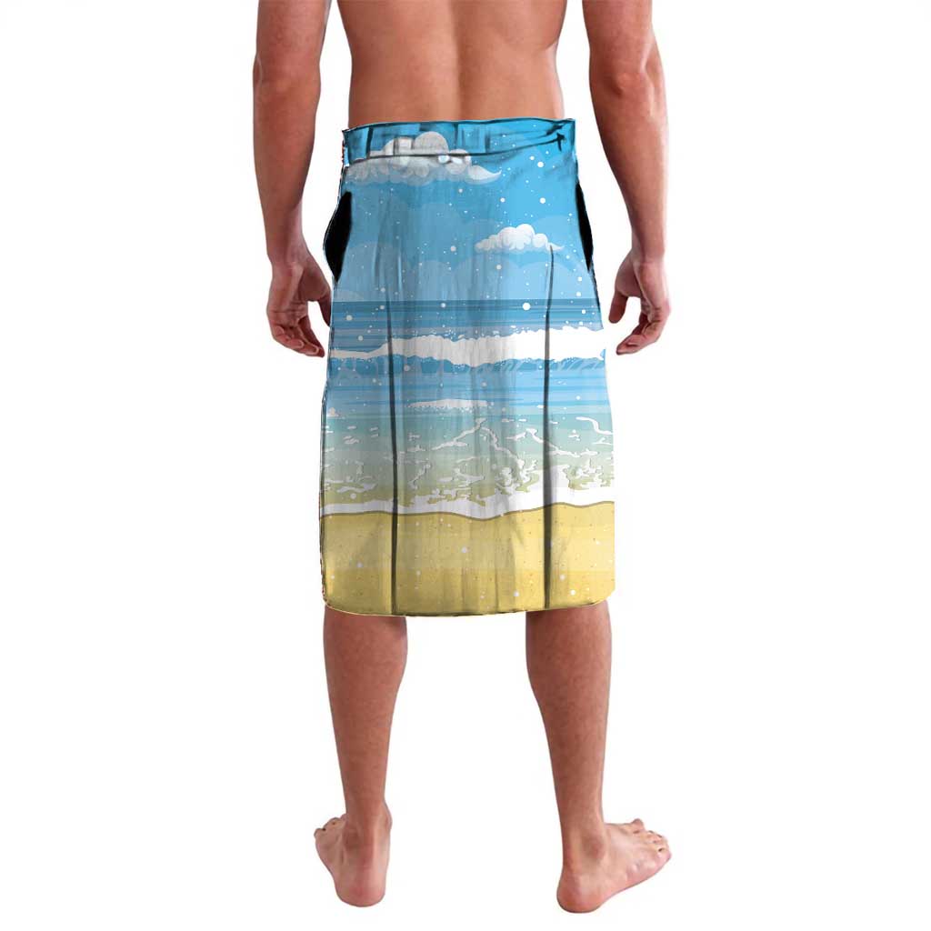Hawaii Christmas Lavalava Funny Macaw Parrot Tropical Vibe LT05 - Polynesian Pride