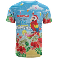 Hawaii Christmas T Shirt Funny Macaw Parrot Tropical Vibe LT05 - Polynesian Pride