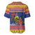 New Caledonia Christmas Baseball Jersey Kanaky Poinsettia Joyeux Noel