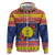 New Caledonia Christmas Hoodie Kanaky Poinsettia Joyeux Noel