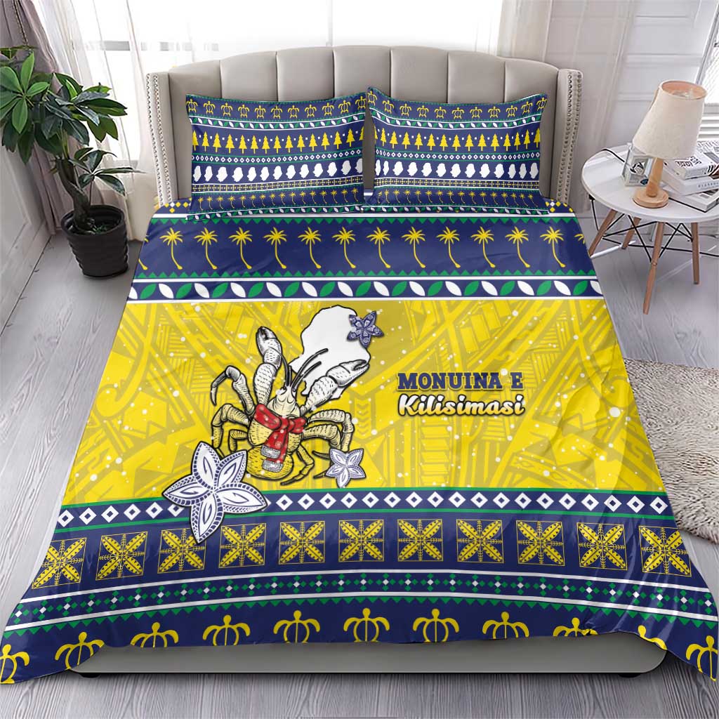 Niue The Rock Christmas Bedding Set Niuean Crab Monuina E Kilisimasi LT05 - Polynesian Pride
