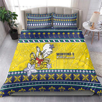 Niue The Rock Christmas Bedding Set Niuean Crab Monuina E Kilisimasi LT05 - Polynesian Pride