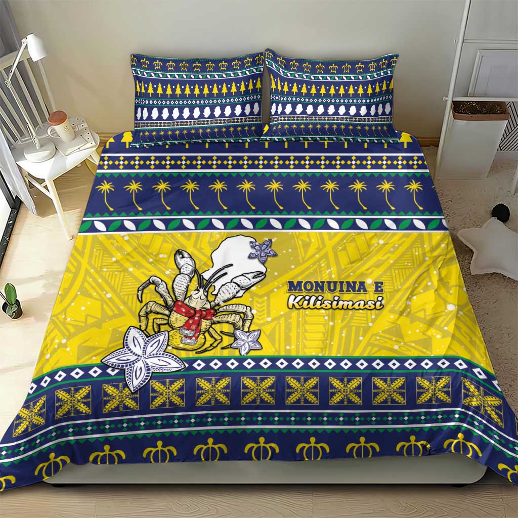Niue The Rock Christmas Bedding Set Niuean Crab Monuina E Kilisimasi LT05 - Polynesian Pride