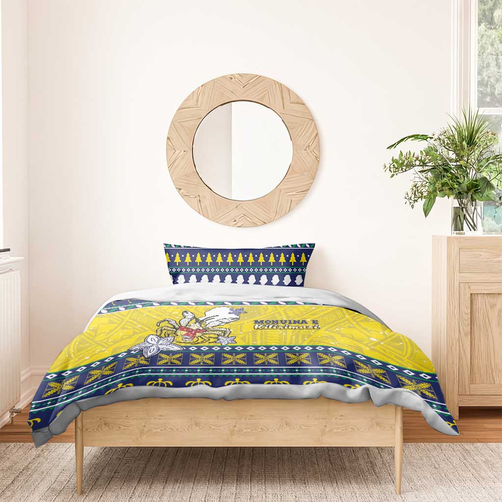 Niue The Rock Christmas Bedding Set Niuean Crab Monuina E Kilisimasi LT05 - Polynesian Pride