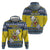 Niue The Rock Christmas Hoodie Niuean Crab Monuina E Kilisimasi