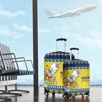 Niue The Rock Christmas Luggage Cover Niuean Crab Monuina E Kilisimasi LT05 - Polynesian Pride