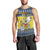 Niue The Rock Christmas Men Tank Top Niuean Crab Monuina E Kilisimasi