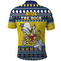 Niue The Rock Christmas Polo Shirt Niuean Crab Monuina E Kilisimasi LT05 - Polynesian Pride