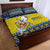 Niue The Rock Christmas Quilt Bed Set Niuean Crab Monuina E Kilisimasi