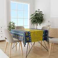 Niue The Rock Christmas Tablecloth Niuean Crab Monuina E Kilisimasi LT05 - Polynesian Pride