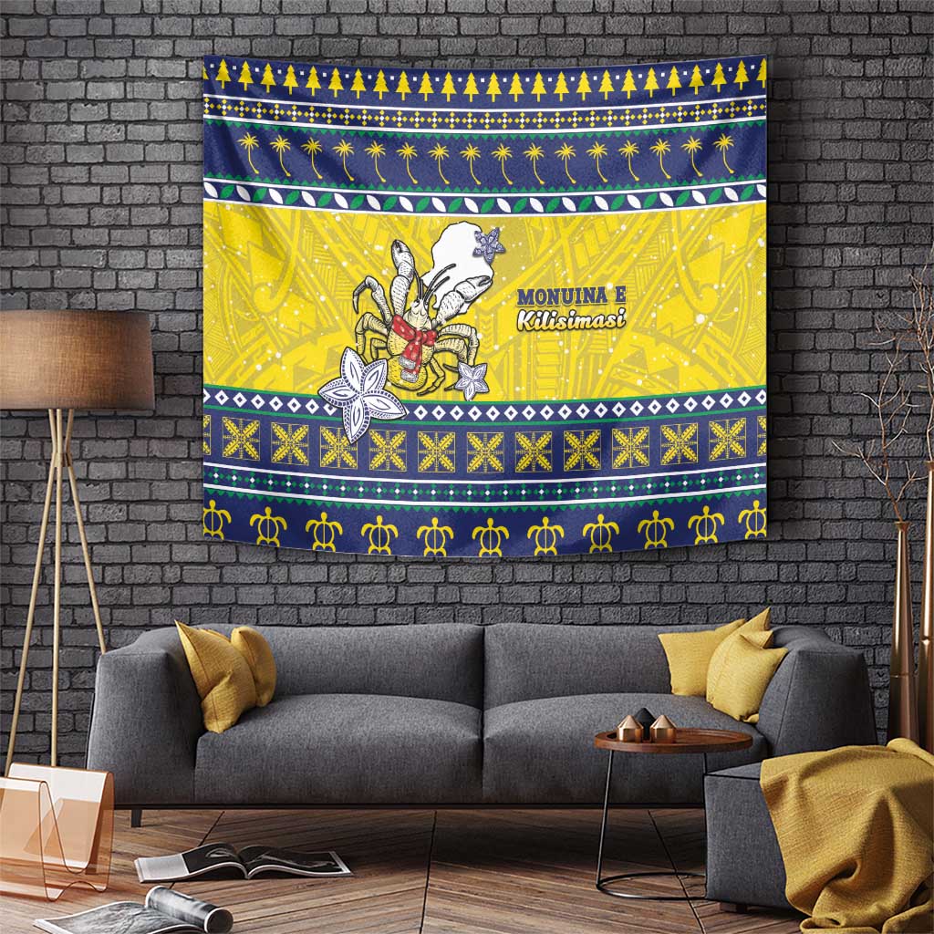 Niue The Rock Christmas Tapestry Niuean Crab Monuina E Kilisimasi LT05 - Polynesian Pride