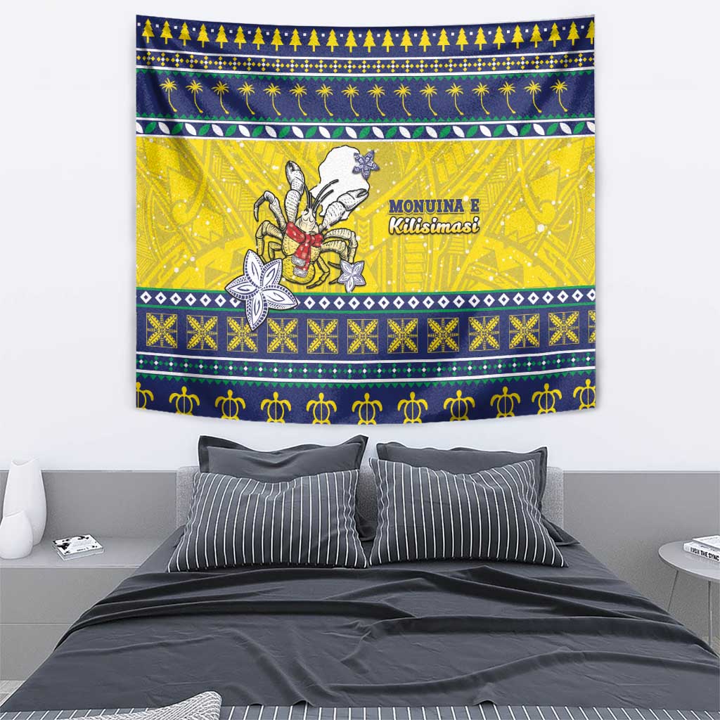 Niue The Rock Christmas Tapestry Niuean Crab Monuina E Kilisimasi LT05 - Polynesian Pride