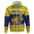 Tokelau Christmas Hoodie Tokelauan Badge Manuia Te Kilihimahi