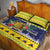 Tokelau Christmas Quilt Bed Set Tokelauan Badge Manuia Te Kilihimahi