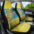 Tuvalu Christmas Car Seat Cover Coat Of Arms Manuia Te Kilisimasi