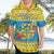 Tuvalu Christmas Hawaiian Shirt Coat Of Arms Manuia Te Kilisimasi