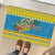 Tuvalu Christmas Rubber Doormat Coat Of Arms Manuia Te Kilisimasi