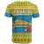 Tuvalu Christmas T Shirt Coat Of Arms Manuia Te Kilisimasi