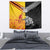 New Zealand And Papua New Guinea Rugby Custom Tapestry Maori Kiwi With Bird of Paradise