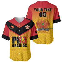 Papua New Guinea Rugby Custom Baseball Jersey Go Orchids Pacific Champions LT05 - Polynesian Pride