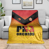Papua New Guinea Rugby Blanket Go Orchids Pacific Champions LT05 - Polynesian Pride