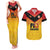 Papua New Guinea Rugby Custom Couples Matching Tank Maxi Dress and Hawaiian Shirt Go Orchids Pacific Champions