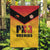 Papua New Guinea Rugby Garden Flag Go Orchids Pacific Champions