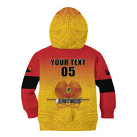 Papua New Guinea Rugby Custom Kid Hoodie Go Orchids Pacific Champions LT05 - Polynesian Pride